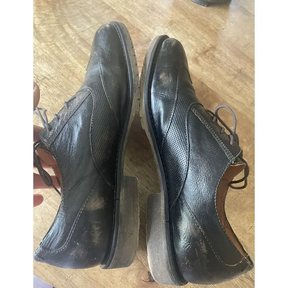 BED STU Distressed LEATHER INSIDE AND OUT Brown Men’s Workshop  Oxfords Shoes 10